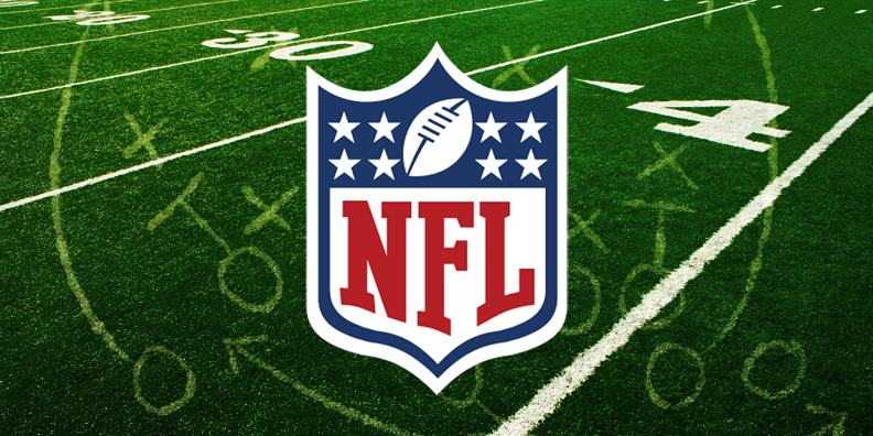 NFL football logo field