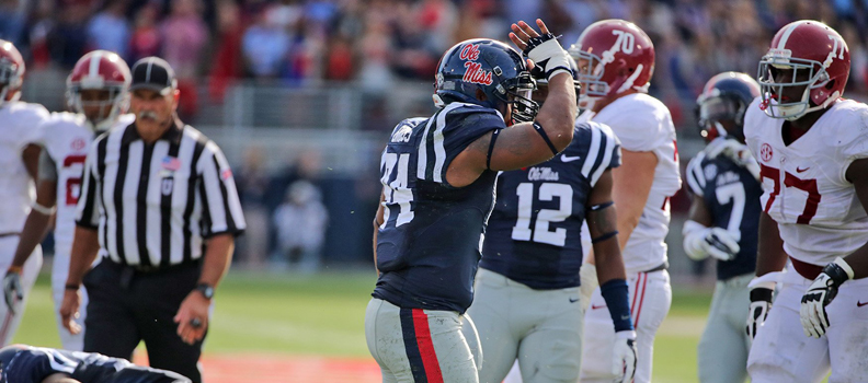 ole miss alabama college football players