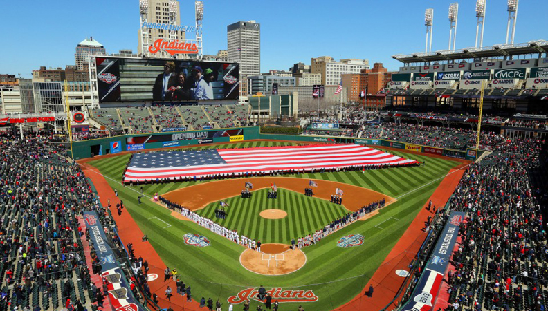 cleveland indians baseball stadium MLB