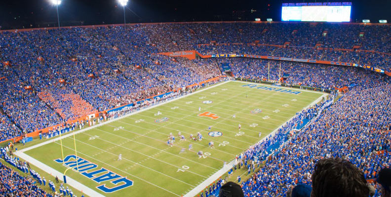 florida gators football field