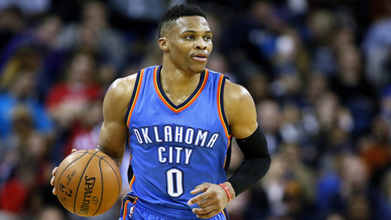 russell westbrook oklahoma city thunder NBA