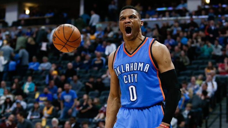 russell westbrook oklahoma city thunder NBA basketball