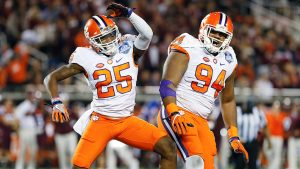 Clemson Tigers college football players