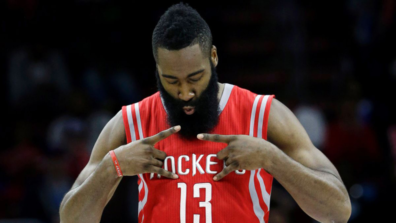 houston rockets james harden basketball player