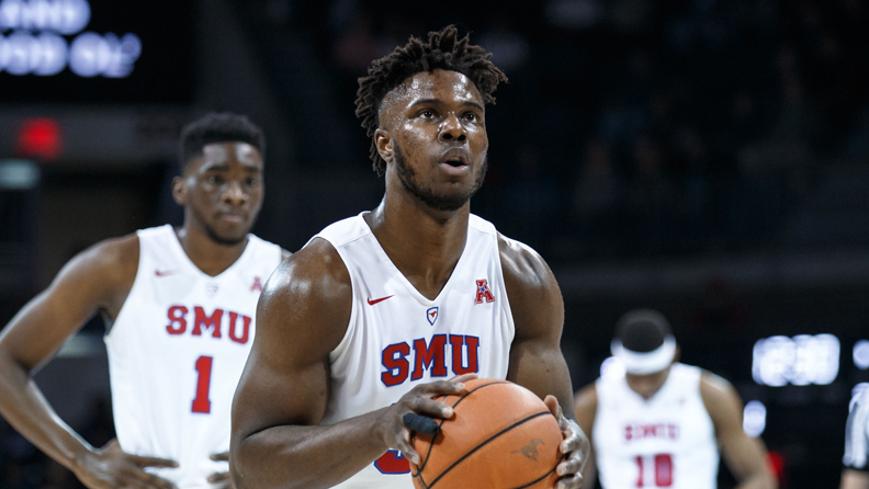 SMU mustangs college basketball players